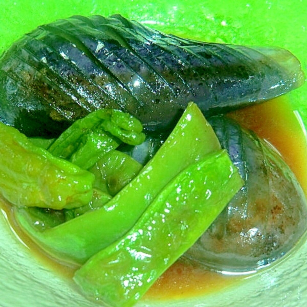 劇冷やでもうまい 平インゲンと茄子のあげ煮 レシピ 作り方 By サクラノカタライ 楽天レシピ
